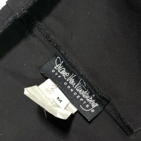 Diane VON FURSTENBERG DVF Concepts black pants - Picture 2 of 3